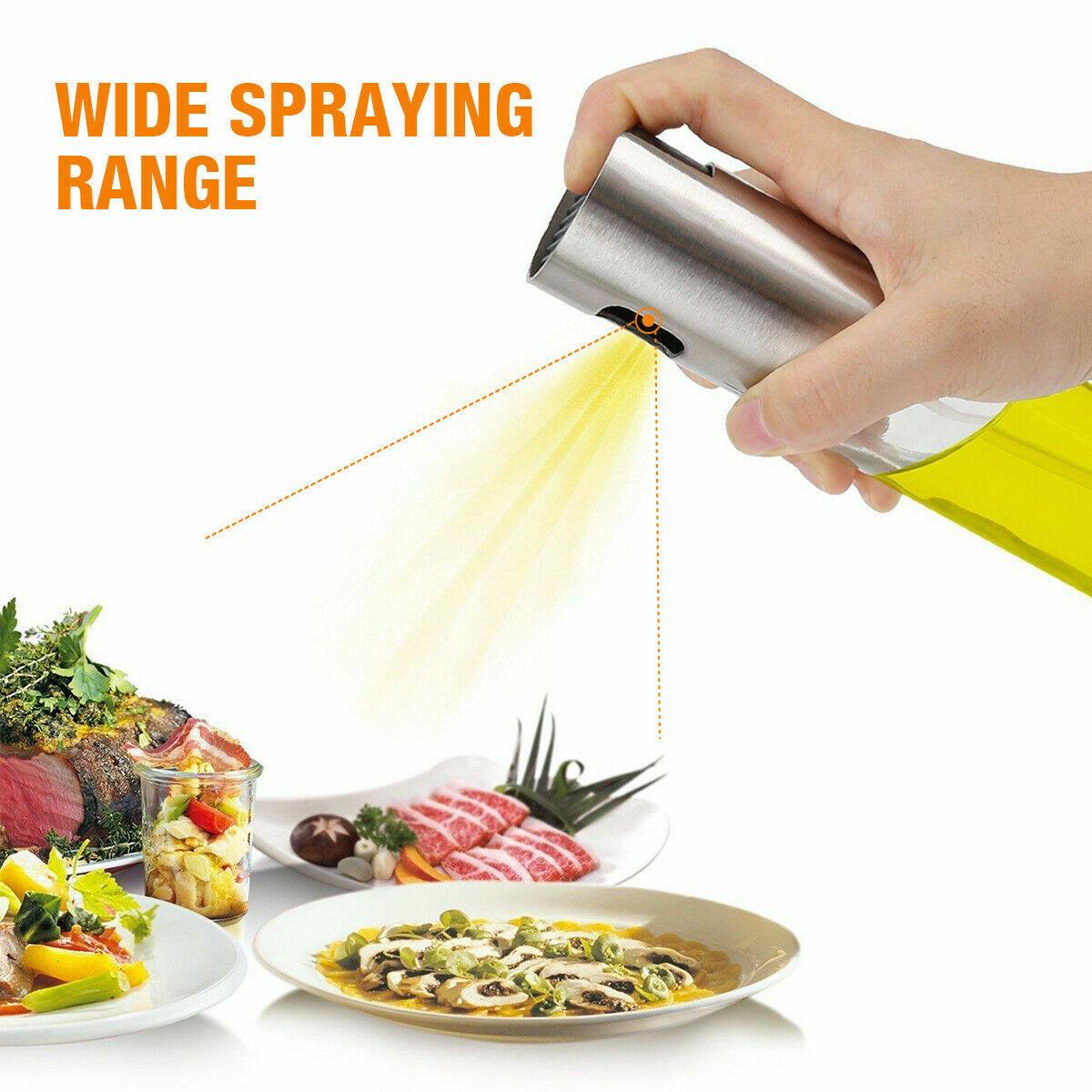 Precision Olive Oil Spray Bottle - Eco-Friendly Kitchen Essential!